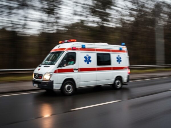 Błyskawiczna pomoc strażników dla zasłabłej kobiety na ulicy