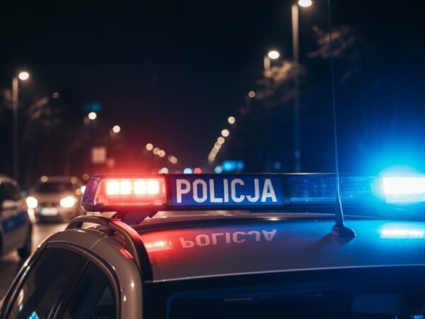 Ewakuacja bloku w Pruszczu Gdańskim po odkryciu broni i narkotyków u zatrzymanego mężczyzny
