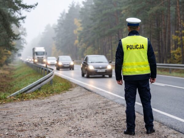 Brawura na drodze: Driftujący kierowca ukarany mandatem 5500 zł