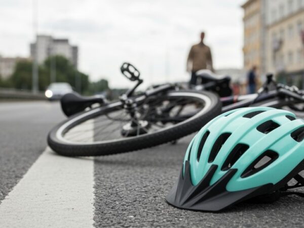 Dramatyczny zderzenie rowerzystów na ścieżce w Skowarczu